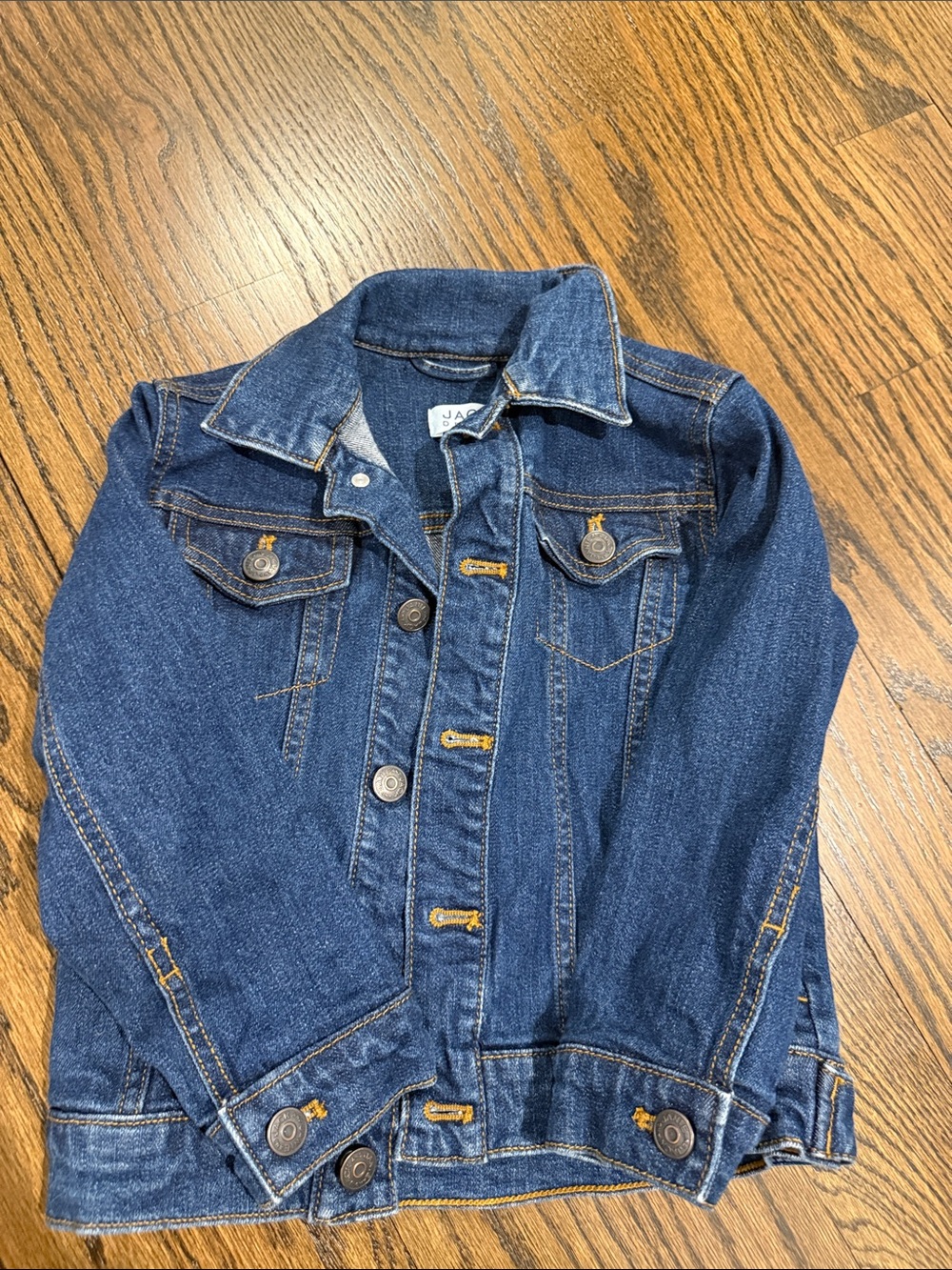 Janie and Jack Dark Blue Denim Jean Jacket